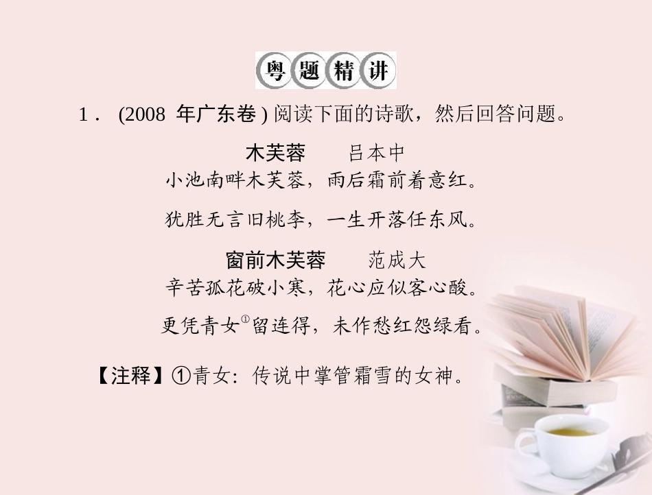 高考语文第一轮复习 考点知识课件21 课件_第3页