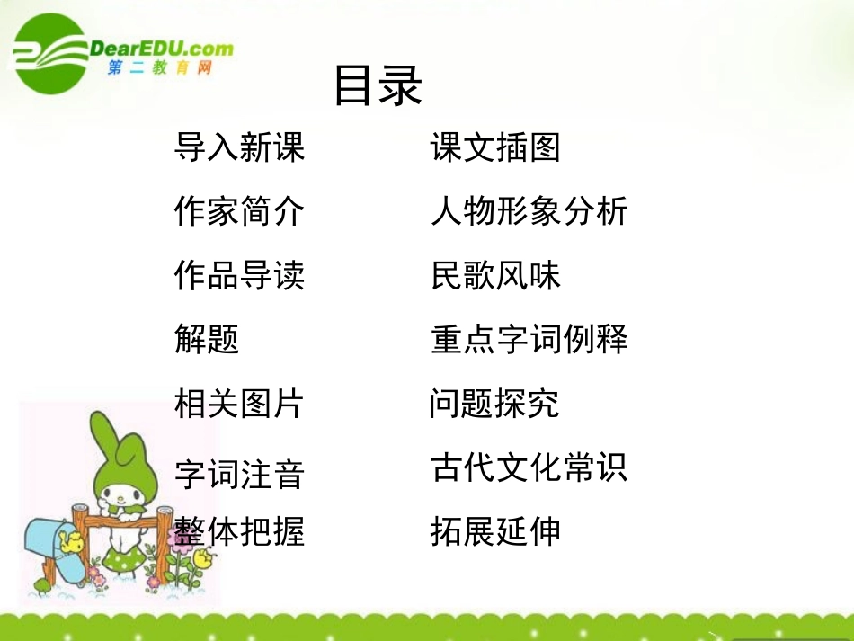高中语文 26(孔雀东南飞)(并序)课PPT件 新人教版必修2 课件_第2页