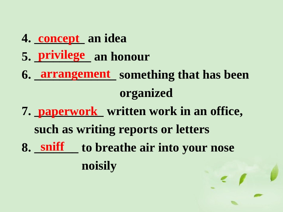 高中英语(unit4 Learning about Language)教学课件 新人教版选修7 课件_第3页