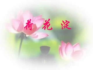 高中语文 荷花淀3 沪教版第五册 课件