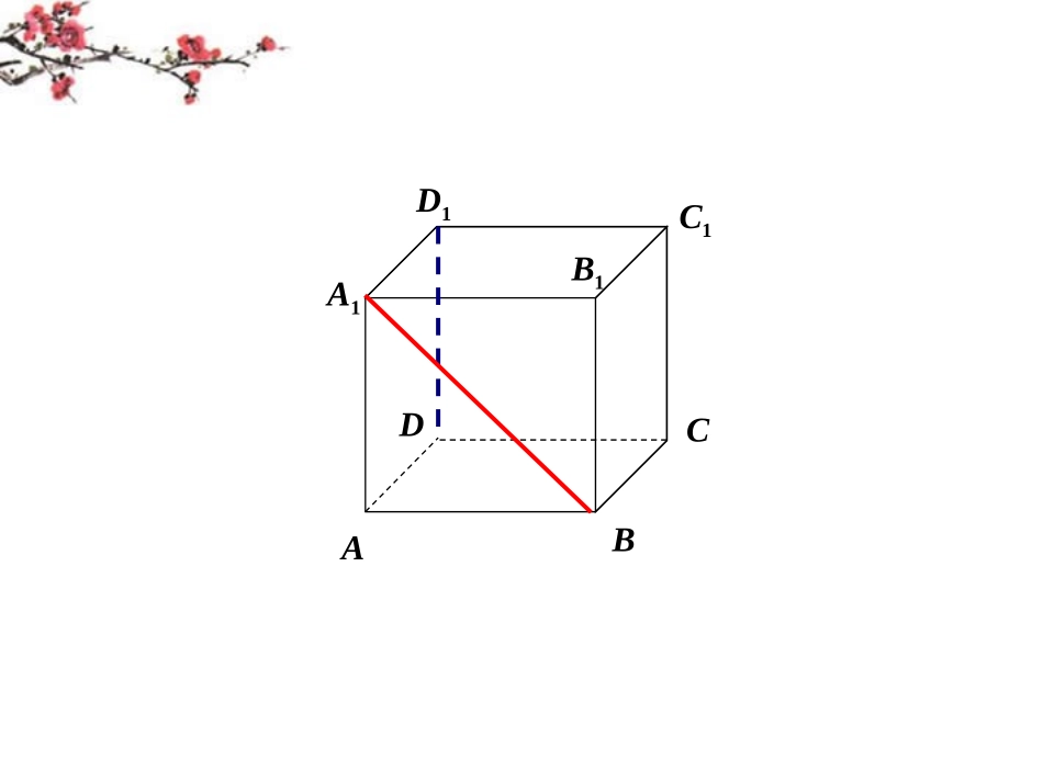 陕西省汉中市高一数学(空间直线与直线之间的位置关系) 课件_第2页