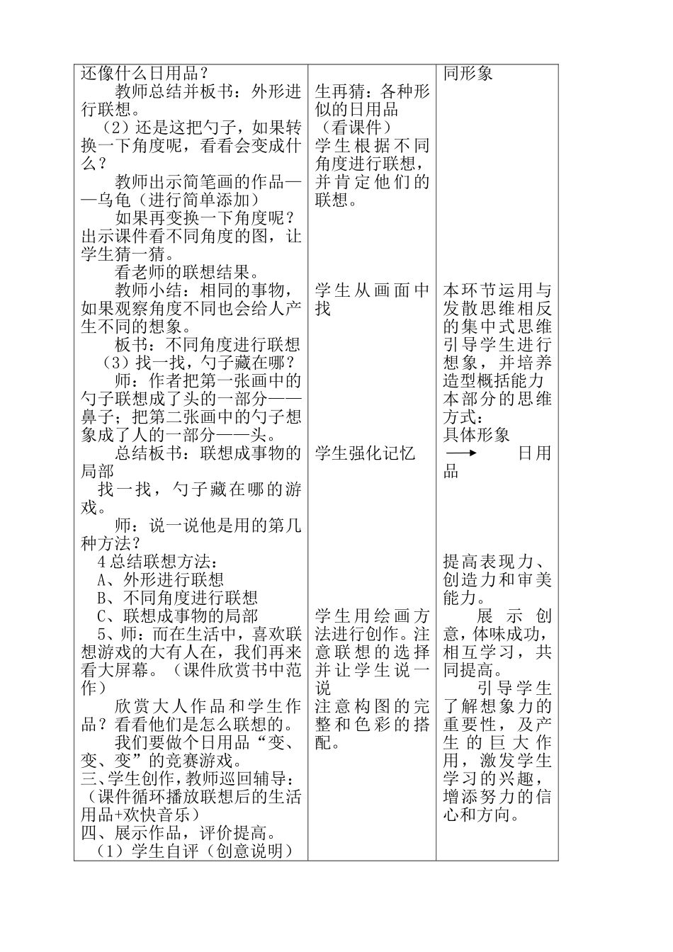 教案《生活日用品的联想》张新明_第3页