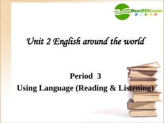 高中英语 Period 3Using Language课件 新人教版必修1 课件