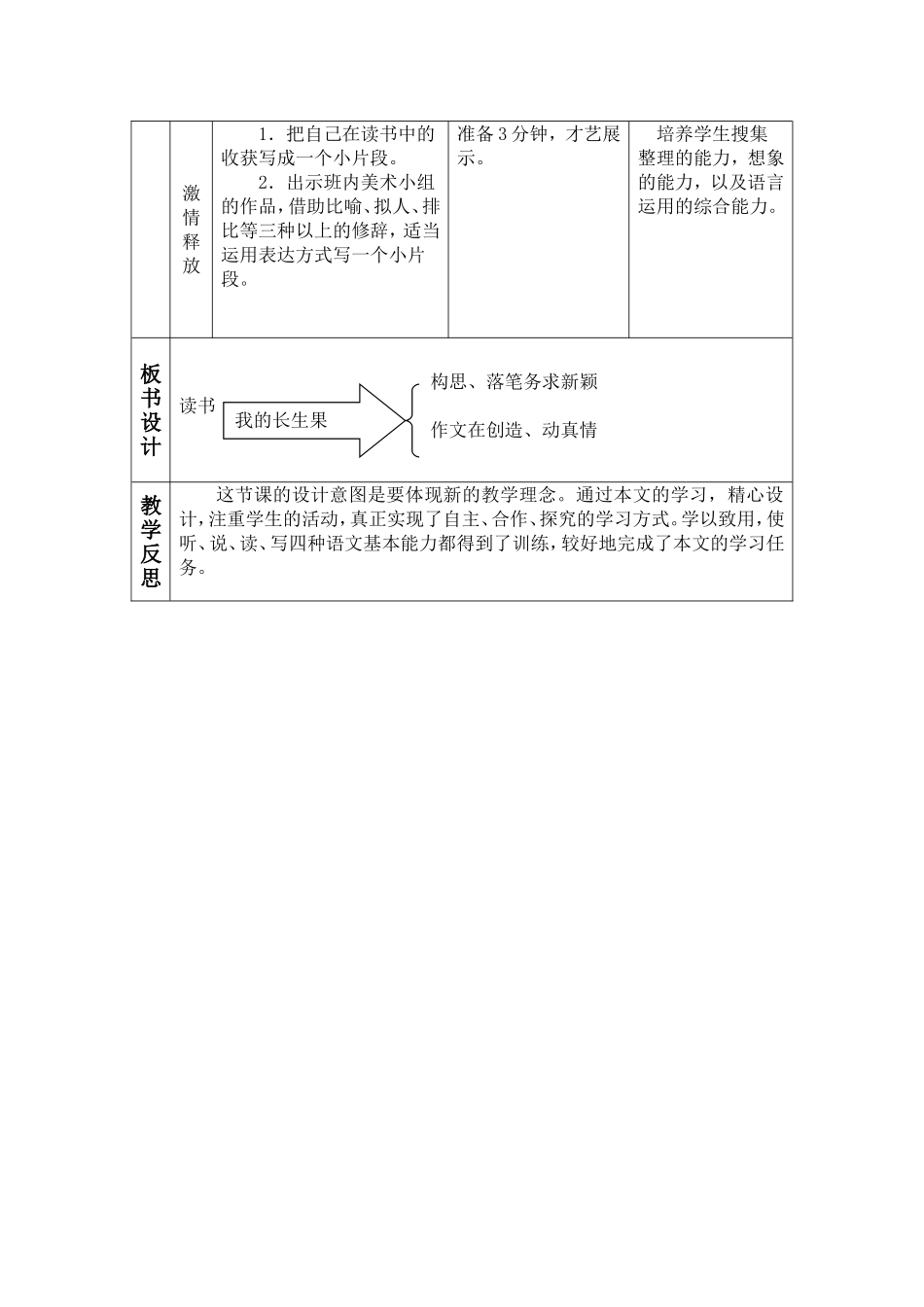 我的长生果_优秀教案[1]_第3页