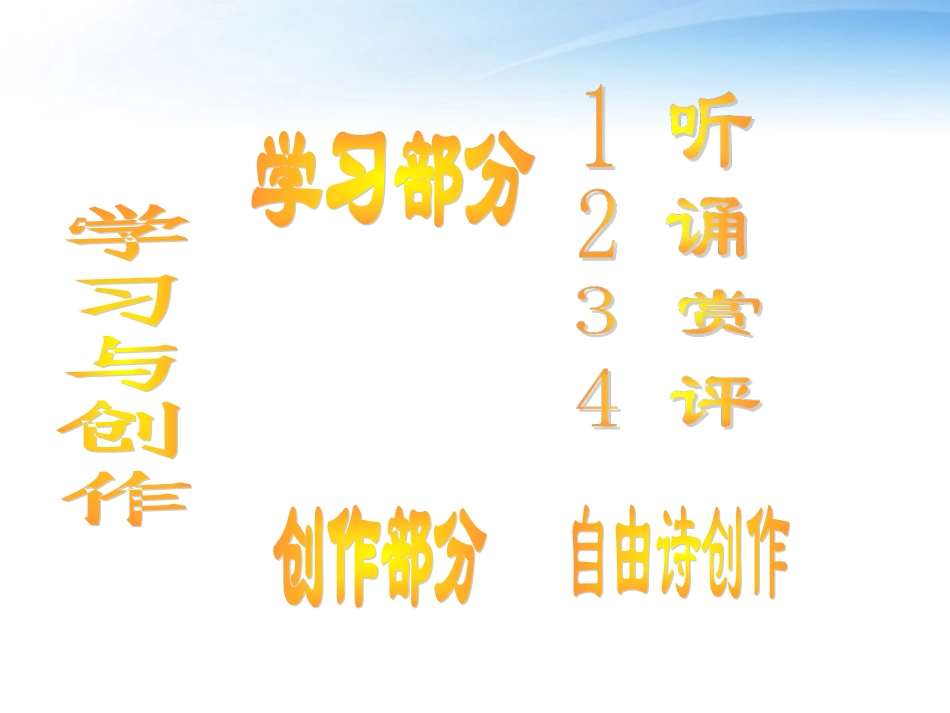 高中语文 28(歌词四首)课件1 粤教版必修2 课件_第2页