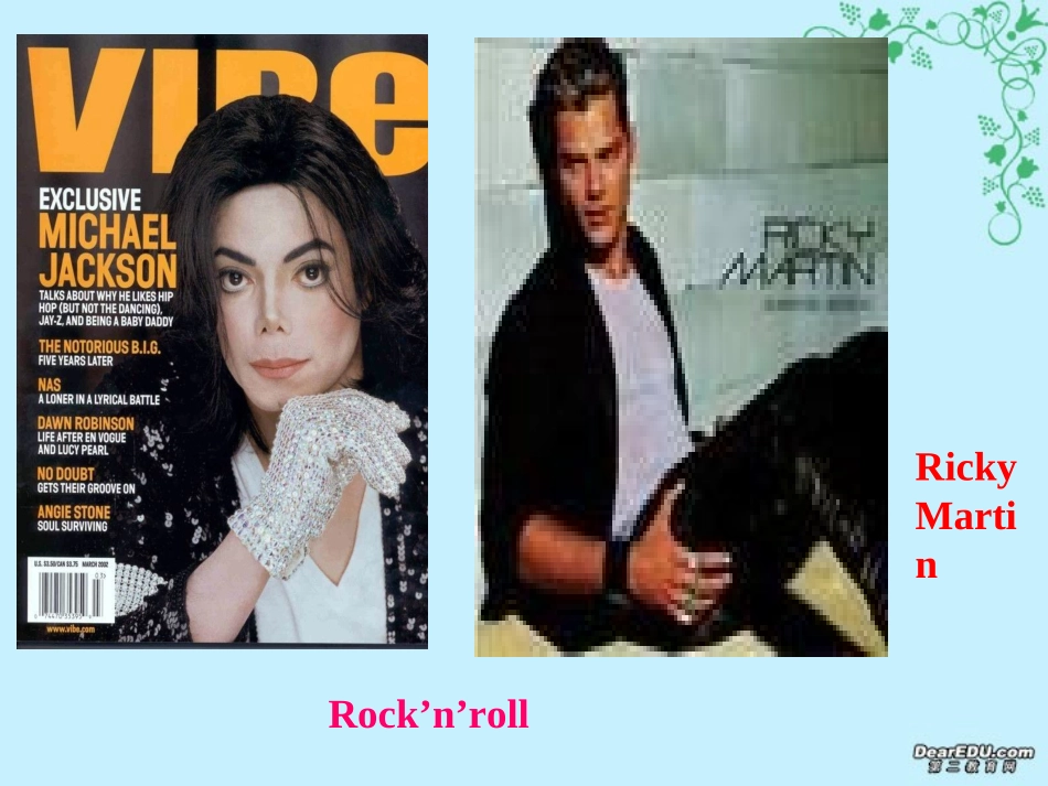 高一英语The Monkees市评优课课件_第3页