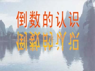 倒数的认识 (5)