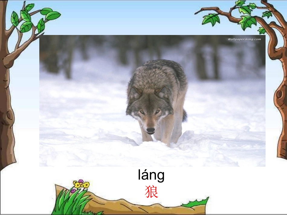 二年级狼和小羊课件_第1页