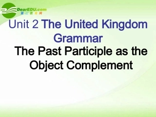 高中英语 Unit2 Grammar课件 新人教版必修5 课件