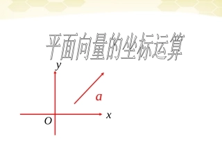 高中数学 222(平面向量的坐标运算)课件 新人教B版必修4 课件