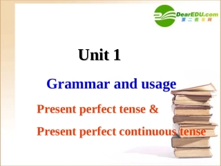 高中英语 模块二 unit1 Grammar and usage 1课件 译林牛津版必修2 课件