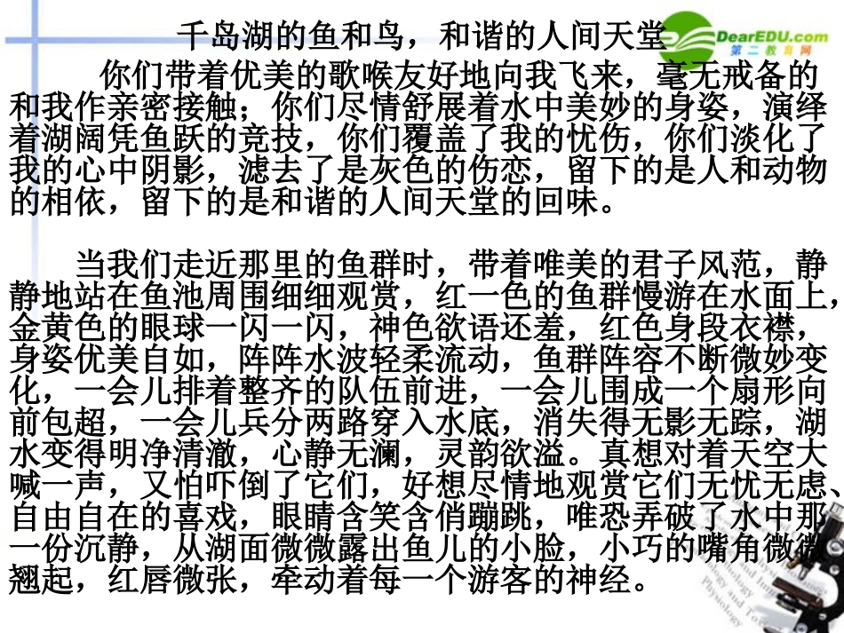 高中语文 直面措折学会描写课件 新人教版必修2 课件_第2页