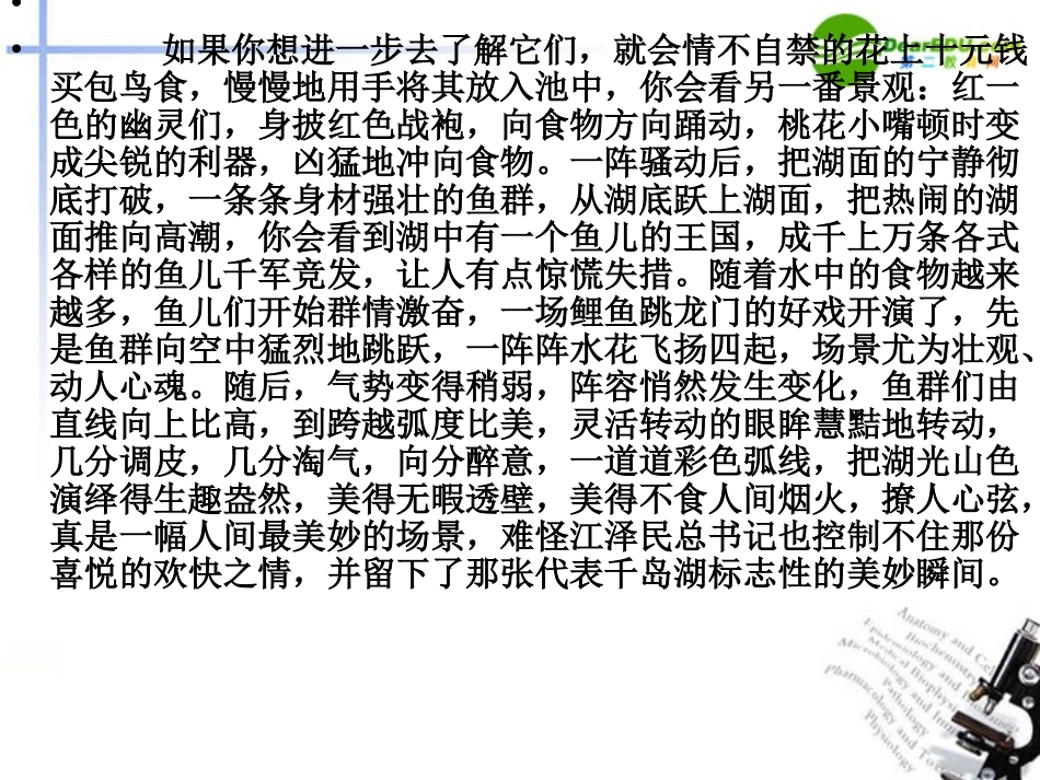 高中语文 直面措折学会描写课件 新人教版必修2 课件_第3页