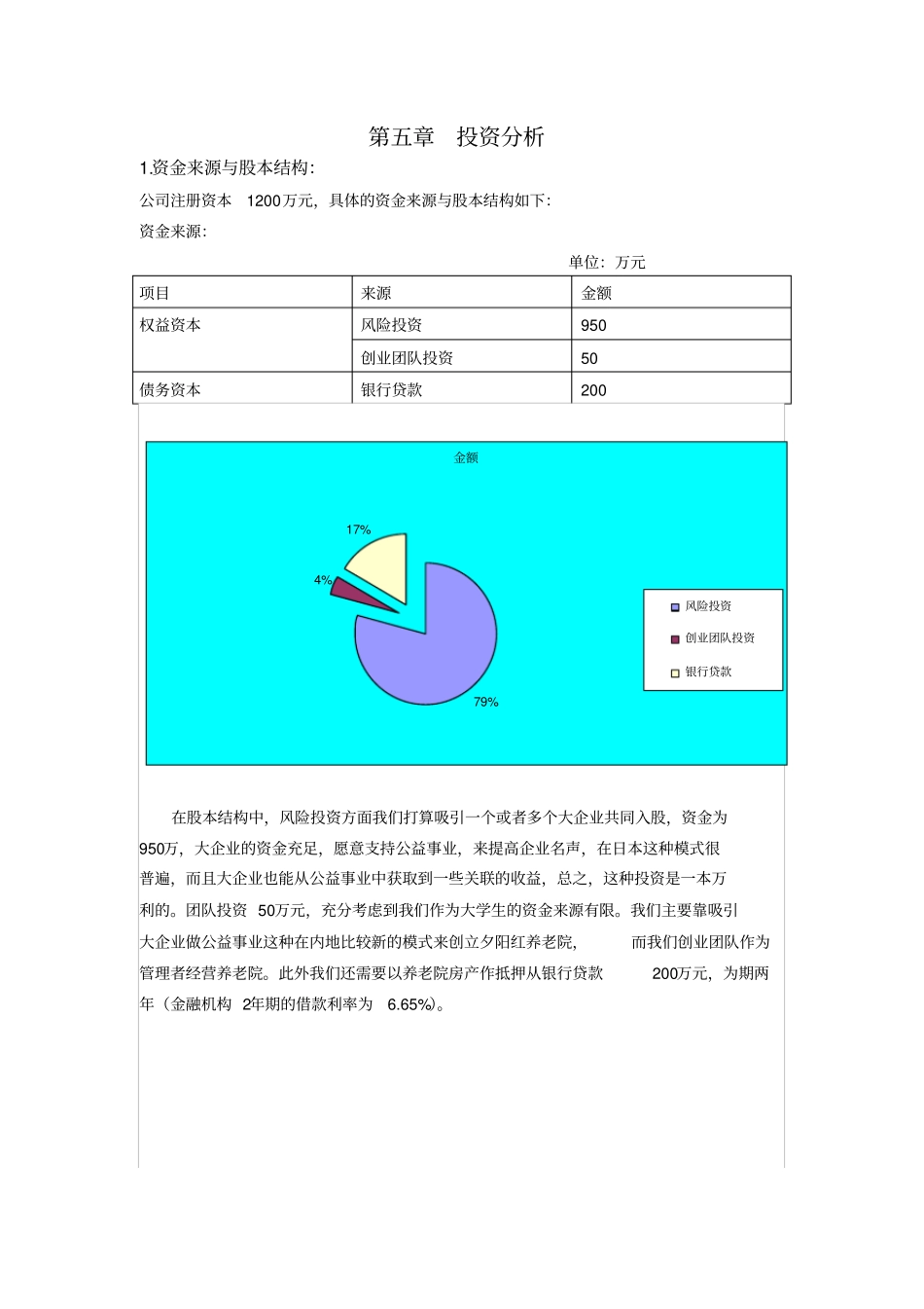 养老院财务分析_第1页