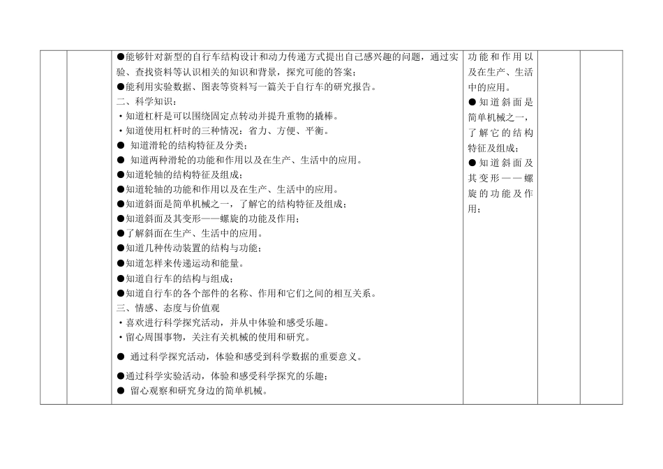 五下科学计划表_第2页