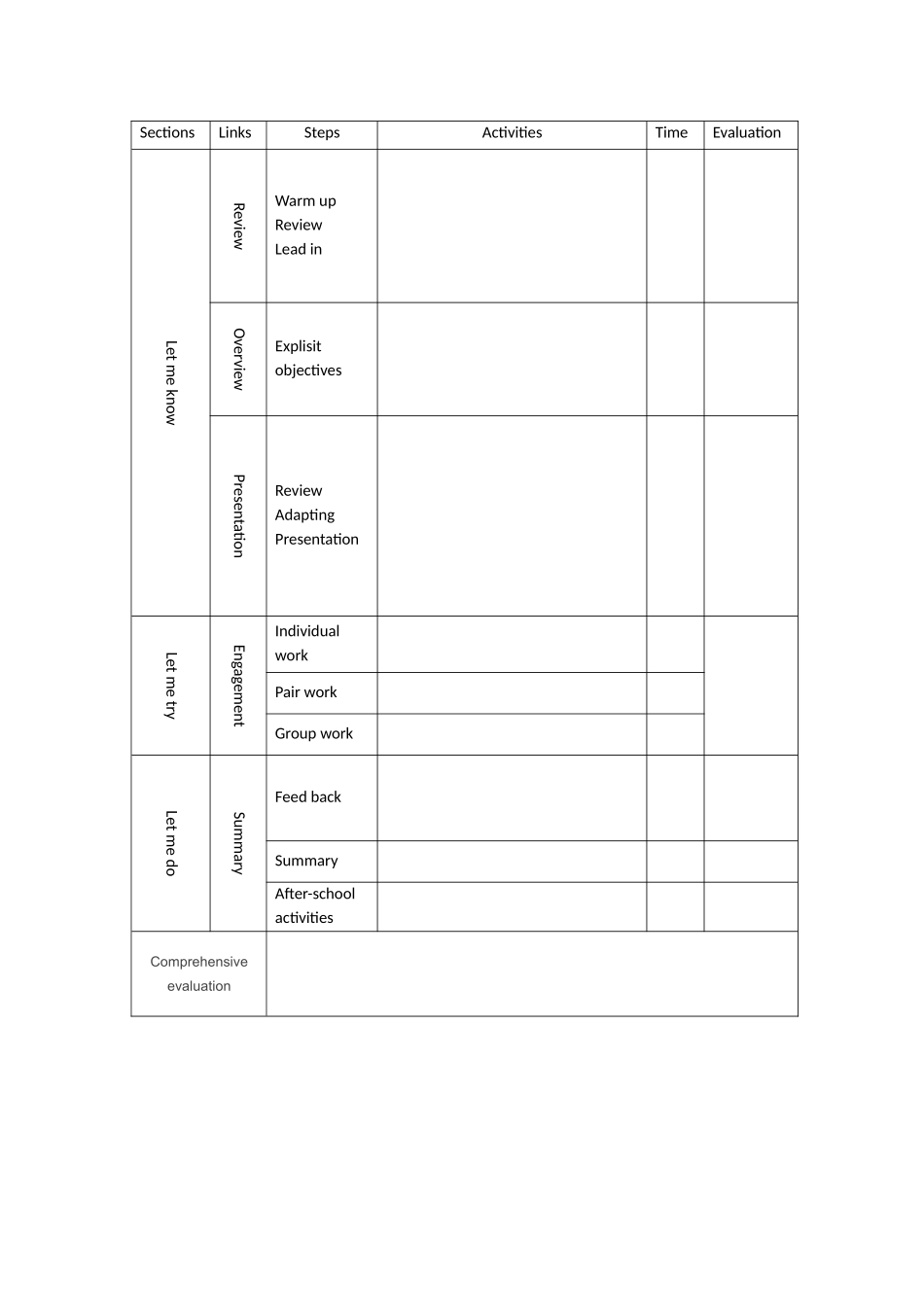 合力英语教学法教学视导观察评价表_第2页
