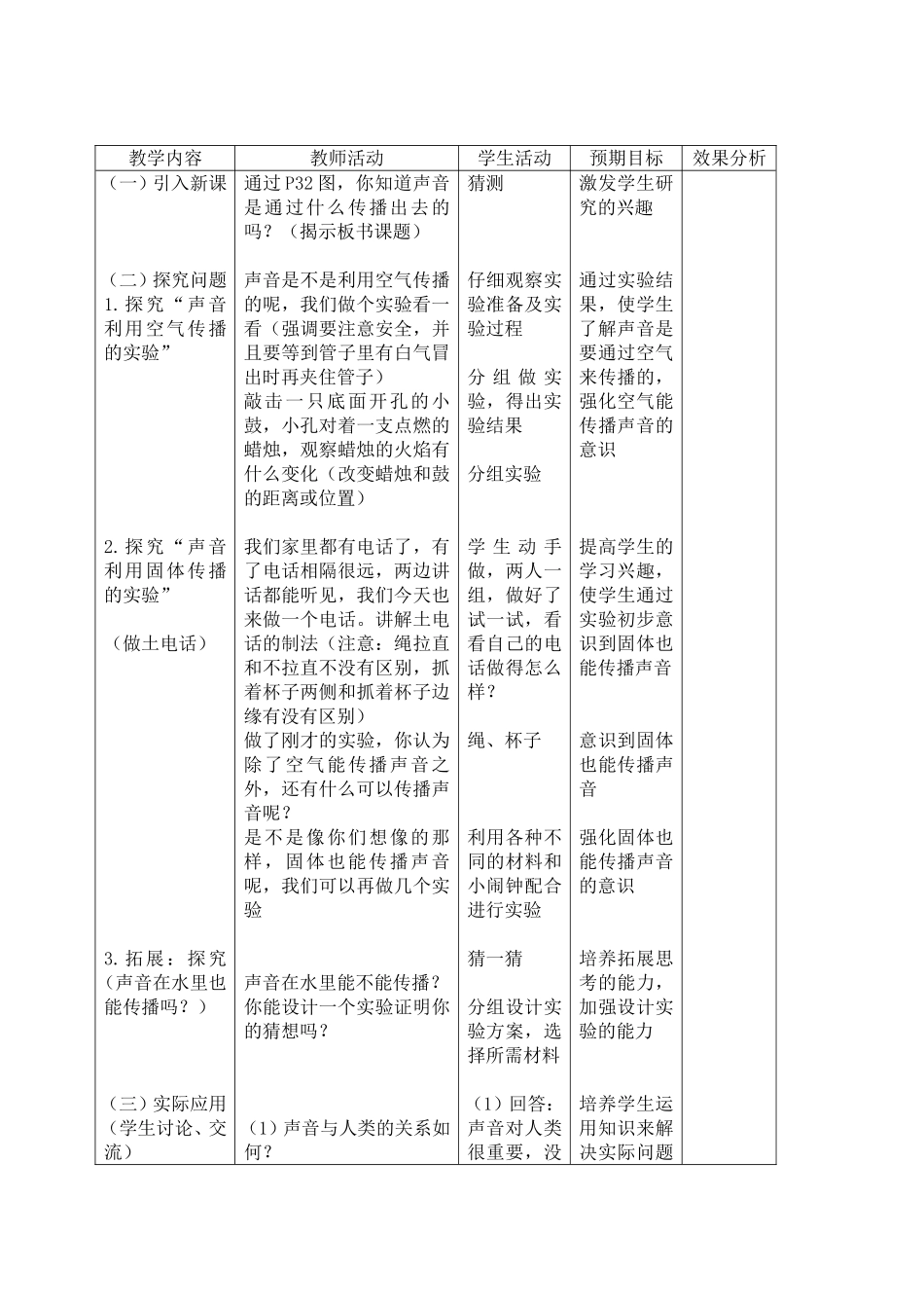 《声音的传播》的教学设计_第2页