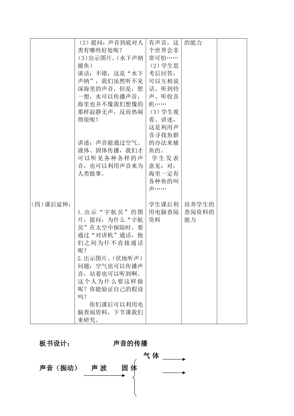 《声音的传播》的教学设计_第3页
