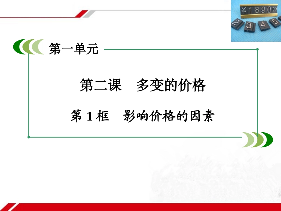 《影响价格的因素》探究型课件1_第2页