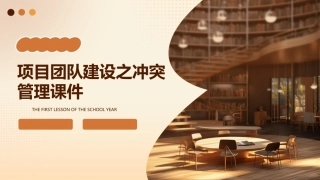 项目团队建设之冲突管理课件