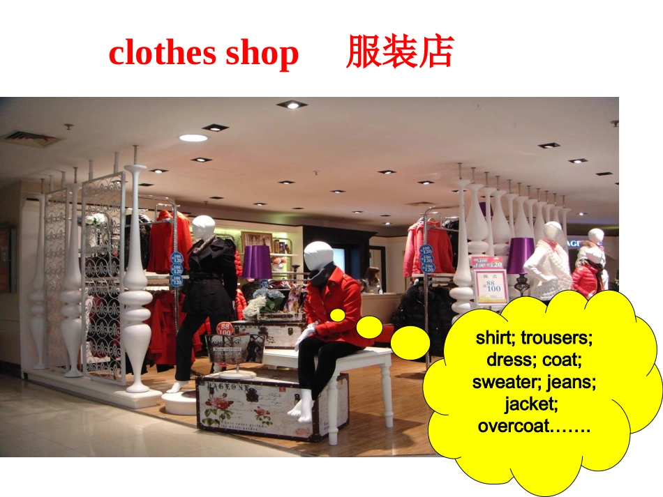 外研（新标准）版七年级下+Module+5+Shopping+Unit+1+What+can+I+do+for+you（共14张PPT）_第2页
