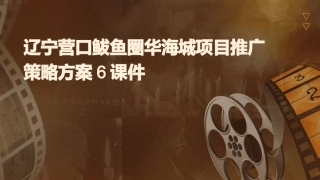 辽宁营口鲅鱼圈华海城项目推广策略方案6课件