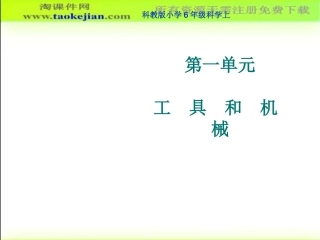 杠杆的科学课件