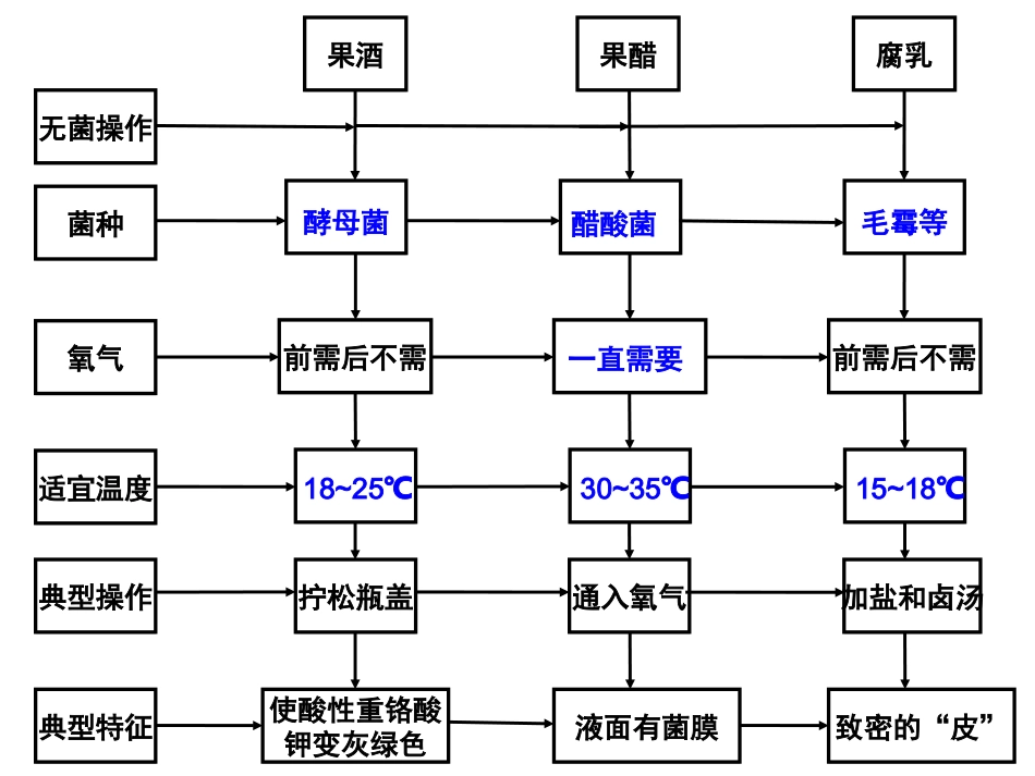 果酒、果醋和腐乳的制作_第1页
