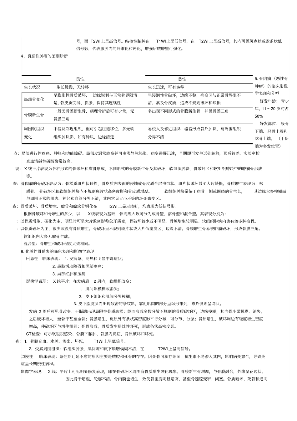 内医医学影像学重点1教学大全综述_第3页