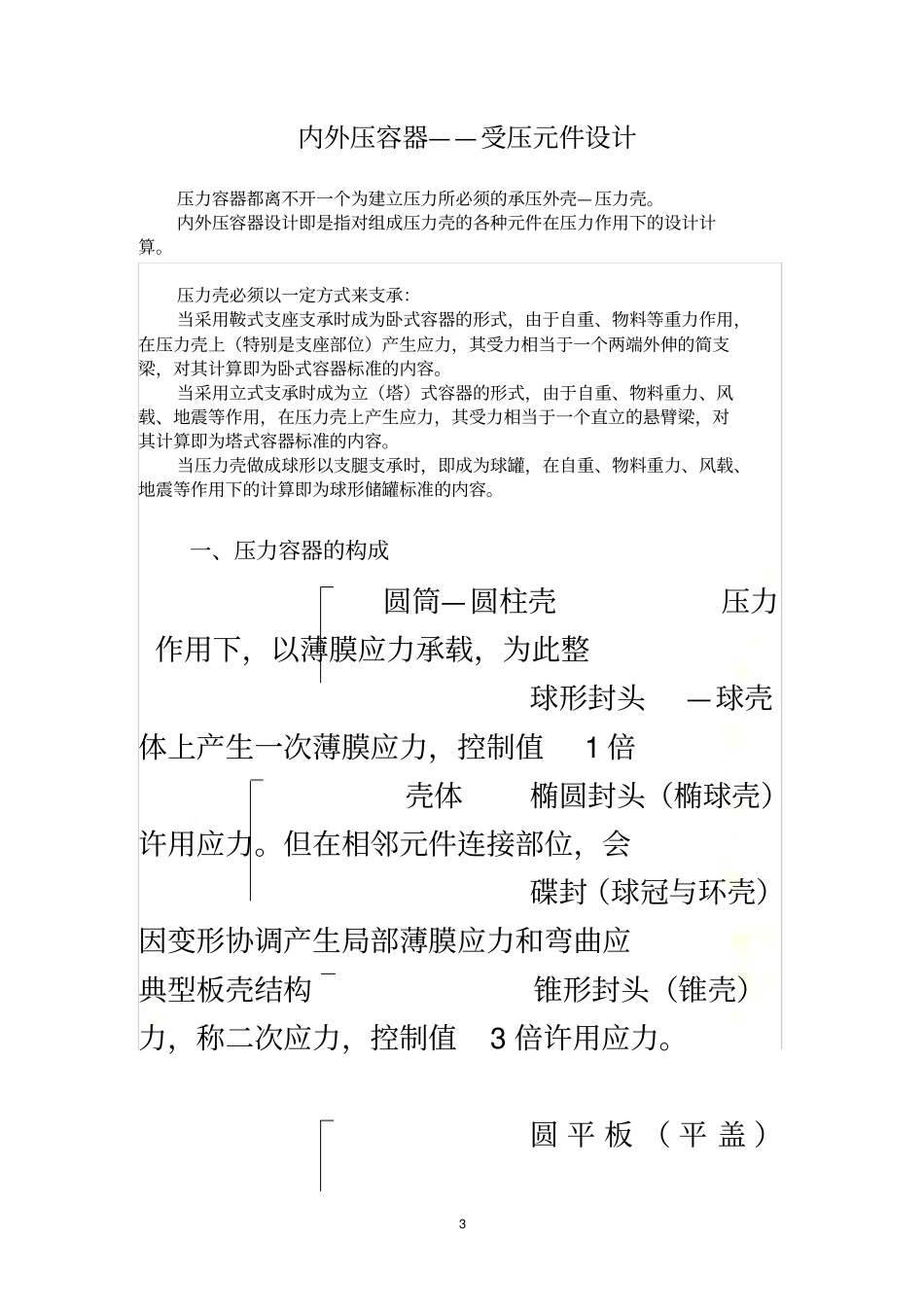 内外压容器——受压元件设计_第3页
