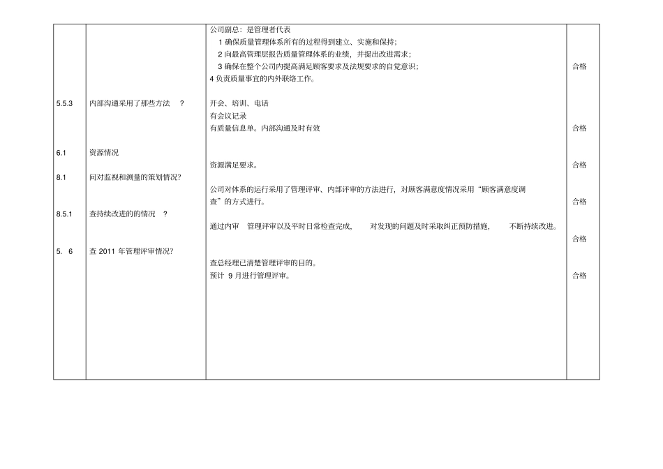 内审检查表1汇总_第3页