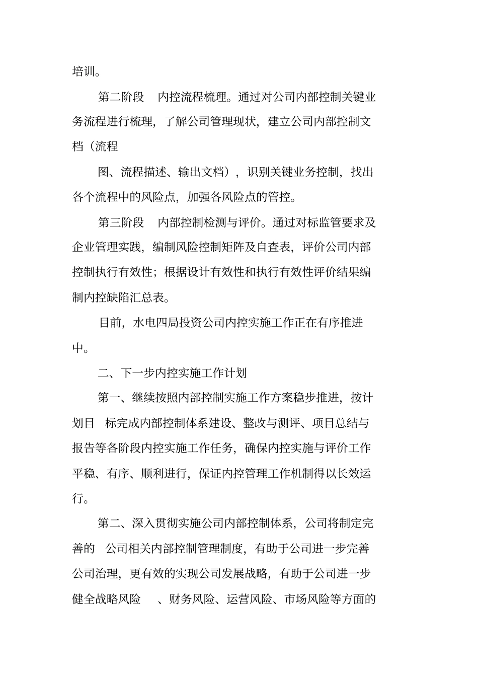 内控工作总结报告_第3页