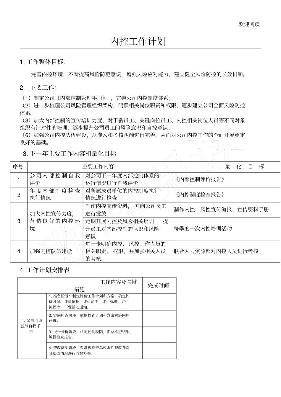 内控工作计划_第1页