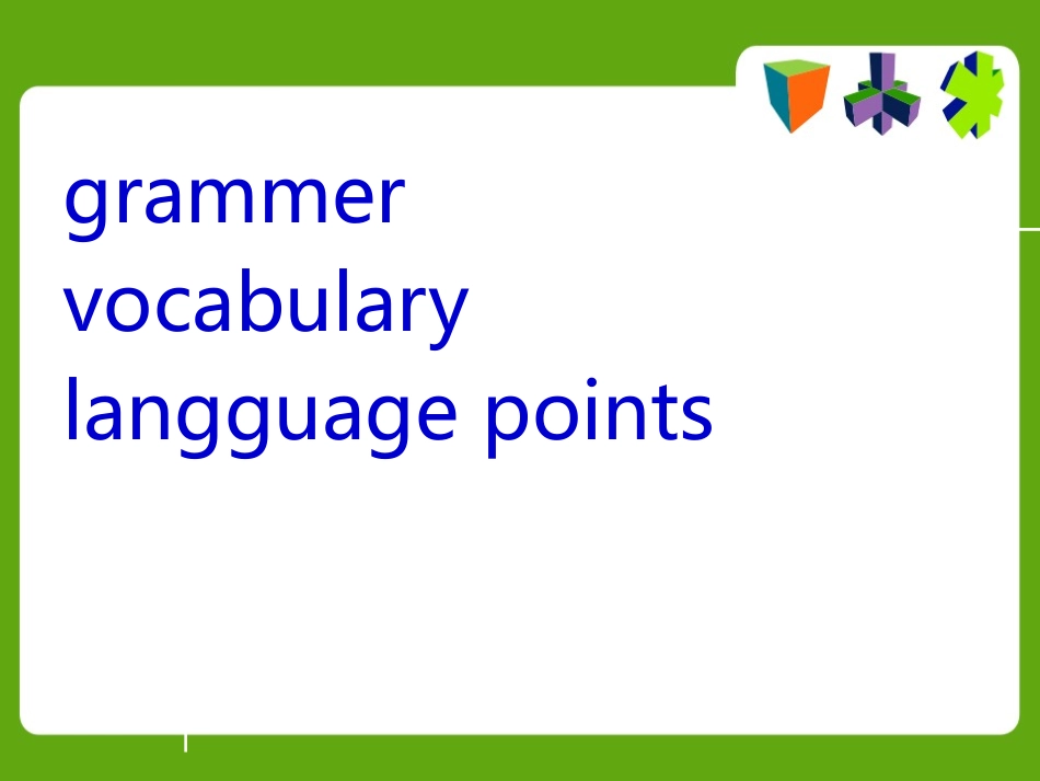 八年级英语上册Unit1FriendsGrammar_第2页