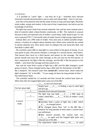 任务阅读(原创)