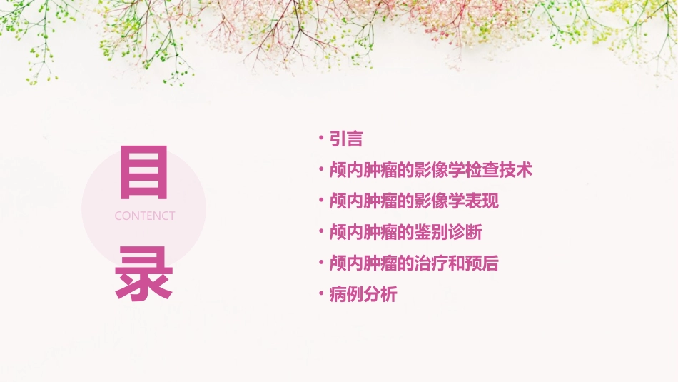 颅内肿瘤的影像学诊断一月日课件_第2页