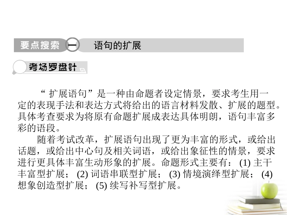 高考语文三轮冲刺专题 第三部分语言文字应用(考场罗盘针)7课件_第1页