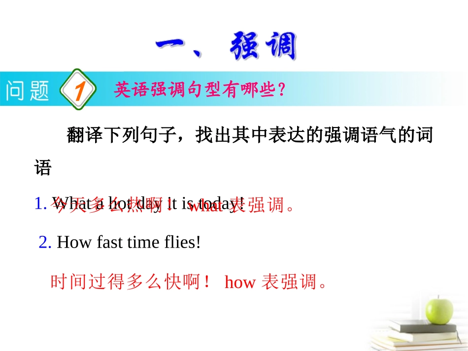 高考英语一轮复习 part2 第12讲 强调与倒装课件(浙江专版)  课件_第3页