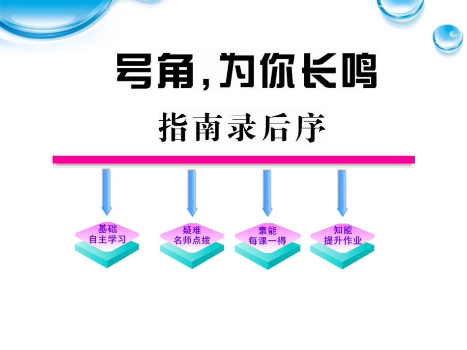 高中语文 21 指南录 后序课时讲练通课件 苏教版必修3 课件_第1页