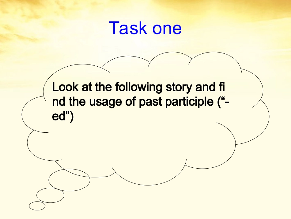 高中英语 过去分词作定语课件_第2页