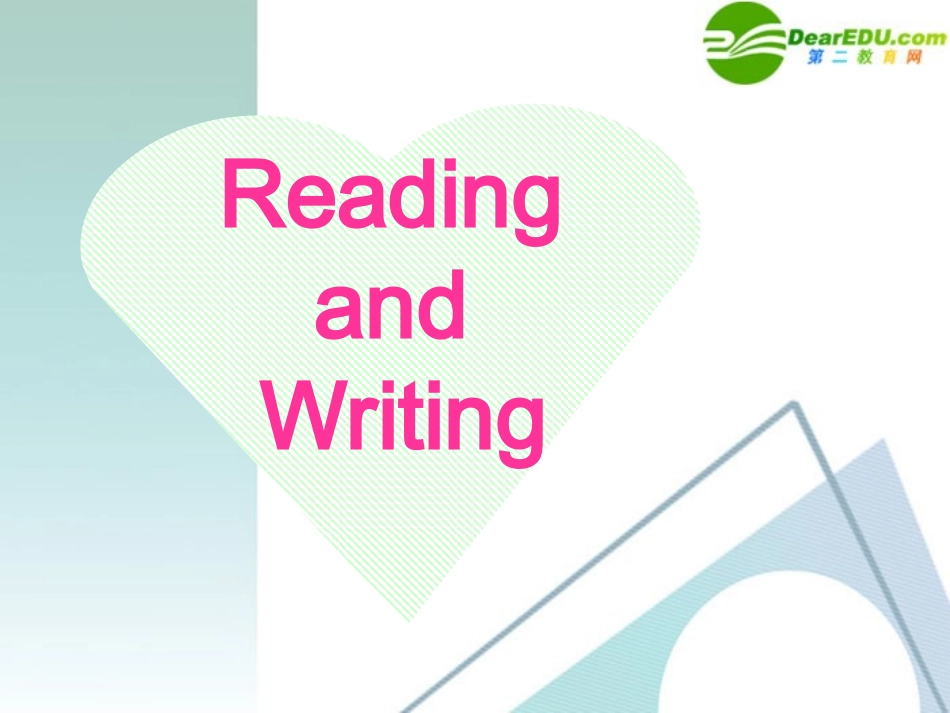 高中英语 18(Unit 1 Reading aand writing)课件 新人教版选修7 课件_第3页