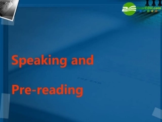 高中英语 Unit3 Travel journal-Speaking and pre-reading课件 新人教版必修1 课件