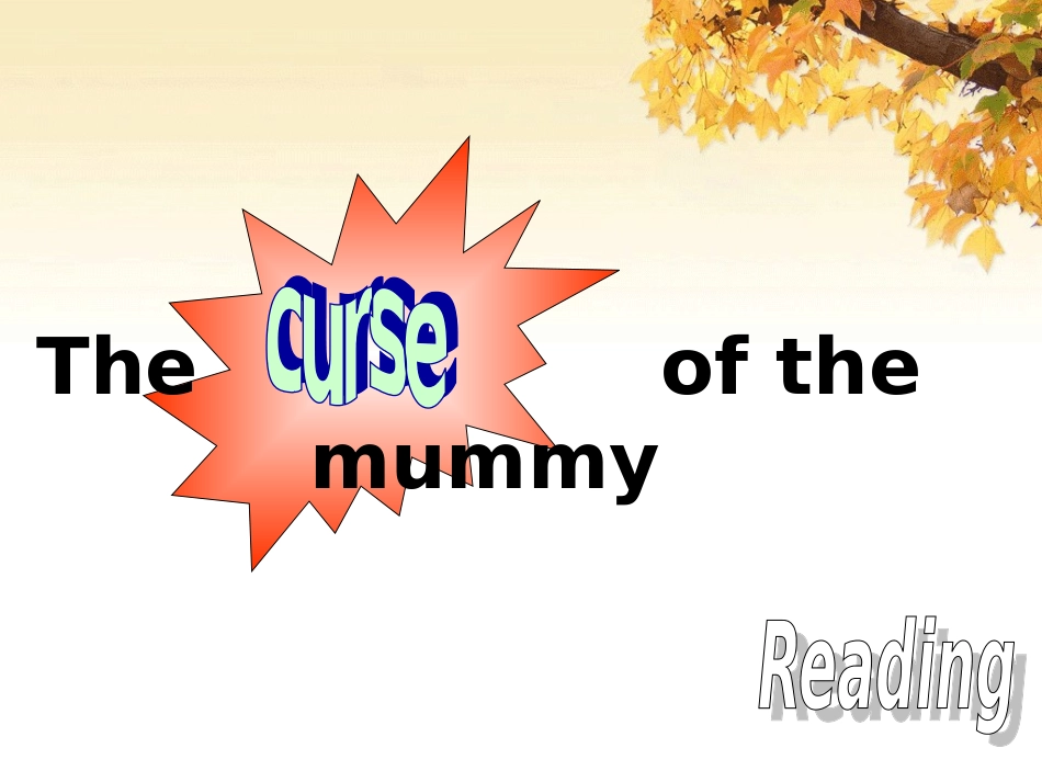 高中英语Unit 3 Amazing people-Readingppt 课件_第1页