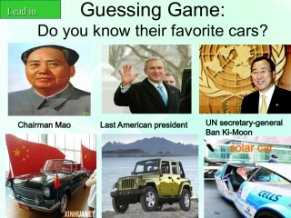 高中英语 Unit9 lesson3 Clean Machines课件2 北师大版必修3 课件