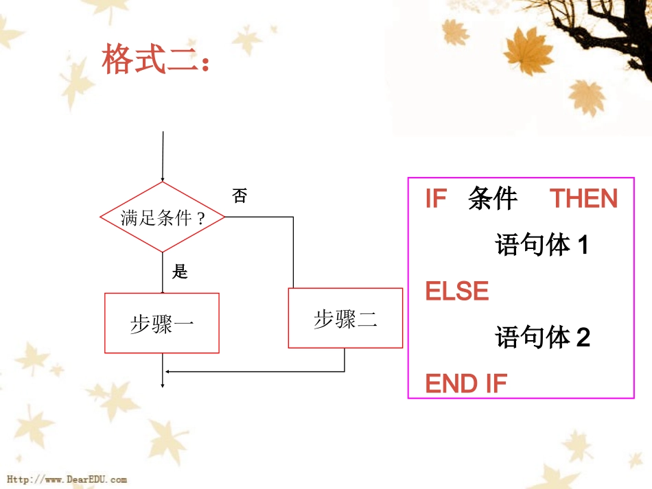 高二数学条件语句课件_第3页