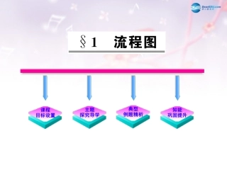 高中数学 第二章 框图 流程图课件 北师大版选修1-2 课件
