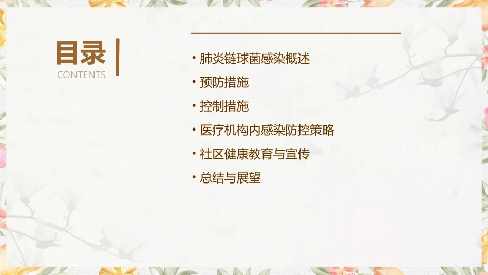 肺炎链球菌感染的预防与控制措施课件_第2页