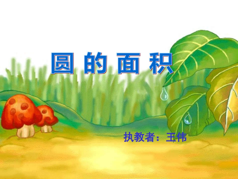 圆的面积 (4)_第1页