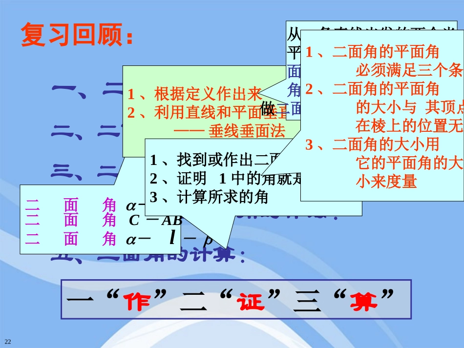 高中数学 立体几何初步面面垂直的判定教学课件 苏教版必修2 课件_第2页