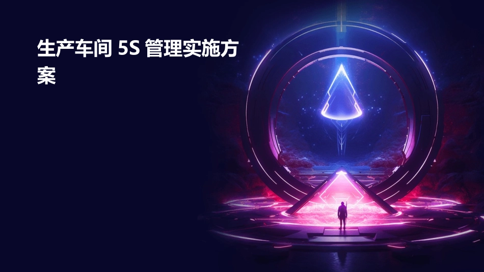 生产车间S管理实施方案课件_第1页